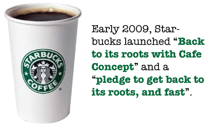 Starbucks, Back to Its Roots.